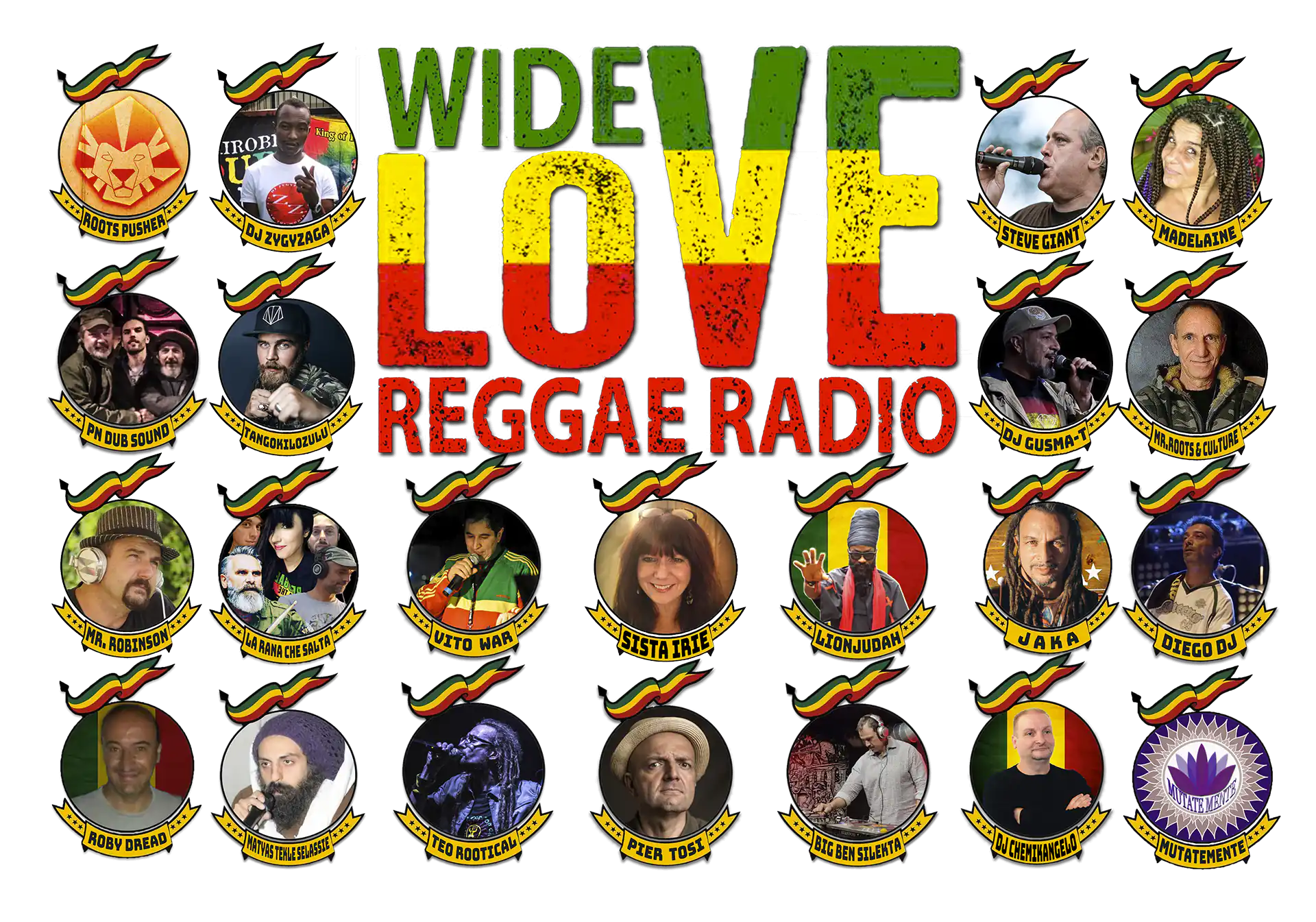 Wide Love Reggae Radio Team